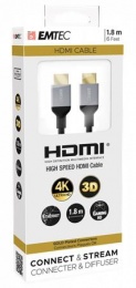 HDMI kábel, 1,8 m, EMTEC "T700HD"