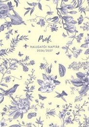 Hallgatói naptár, 2026/2027 tanév, A5, heti, TOPTIMER, "Romantik"